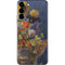 Tabby Cat with Flowers by Nene Thomas Galaxy S22 Plus Skin